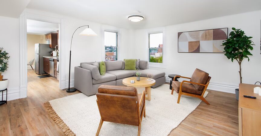 Warm upscale interior