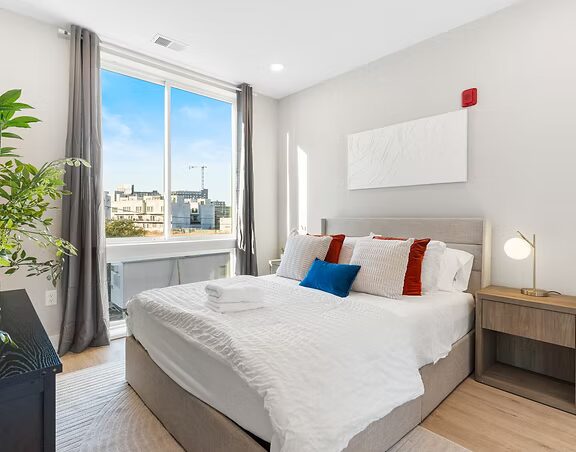 Furnished bedroom